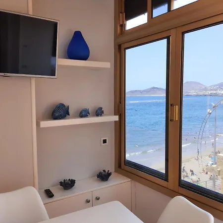 아파트 Isamaria Terraza Y Piscina En La Playa *